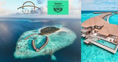 Ayada Maldives Crowned Tripadvisor’s No.1 Travelers Choice in Maldives for 2024 